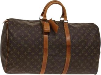 Louis Vuitton Pre-owned Weekend Bags, female, Brown, Size: ONE SIZE Pre-owned Canvas louis-vuitton-bags