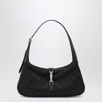 Gucci Small Jackie Slim Bag In Black GG Fabric