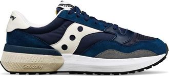 Saucony Jazz NXT Unisex Fashion Casual Fashion Running Sport Shoes, Navy Cream, 8 UK