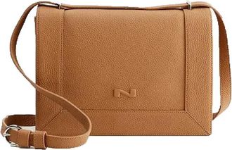 Nathan-Baume Tassen Amster Mok - Dames - Schoudertassen - Bruin - ONE Size - Tassen