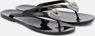 Mach & Mach Sandalias Double Heart con adornos
