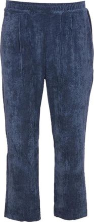 Family Fir$t Milano Cropped Broeken - Heren - Vrijetijds broeken - Blauw - M - Broeken