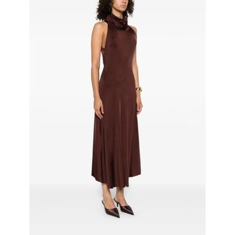 Victoria Beckham Coco Dress - Brown