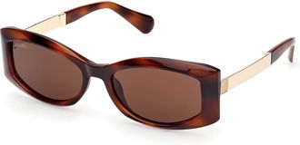 Max & Co. MO0144 52E Womens Sunglasses Size 55