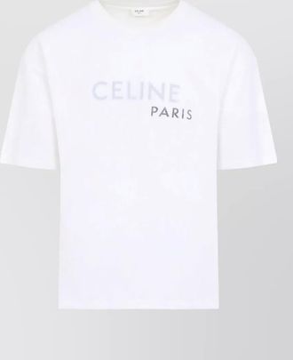 Celine layered crew neck short sleeve t-shirt