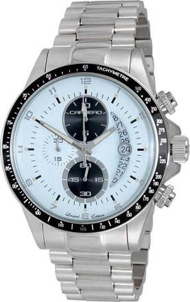 Torino Carrero Winner Circle Chronograph Quartz Grey Dial Mens Watch JCISBK101LGY