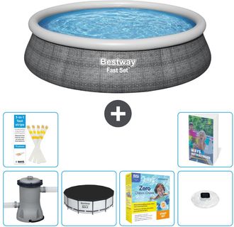 Bestway Piscina Bestway Fast Set Redonda - 457x84 Cm - 7-piezas S178