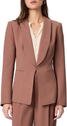 Paige Leni Blazer in Truffle at Nordstrom, Size Xx-Small