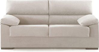 Home Heavenly Home Heavenly - Sof&aacute; Denver, Estructura De Madera Y Tapizado Antimanchas Desenfundable. 3 Plazas, Color Beige