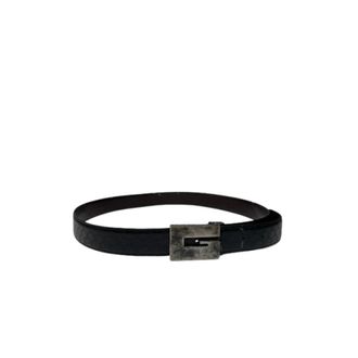 Gucci Pre-owned Vintage Riem - Heren - Vintage Accessoires - Zwart - ONE Size - Vintage