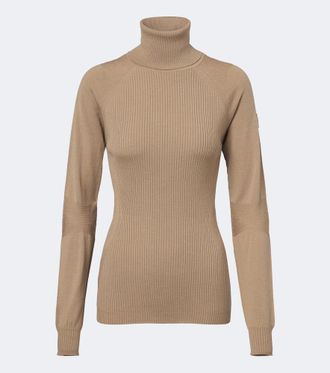 Moncler Jersey de cuello alto en mezcla de lana