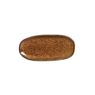 Porto Brasil Shallow Organic Oval Platter Mini Set of 4 in Dijon at Nordstrom