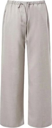 Amomento Pantaloni con vita elasticizzata - Toni neutri