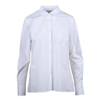 Robert Friedman Dames, Blouses & Shirts, Wit, Maat: S Katoen