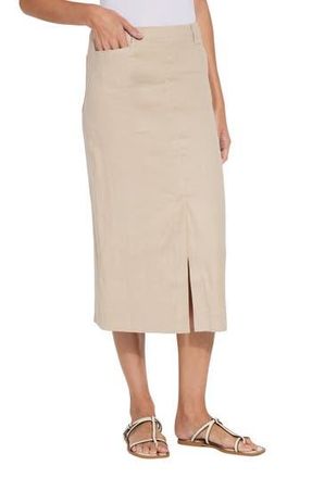 Lyss&eacute; Nixie Linen Blend Pencil Skirt at Nordstrom Rack, Size Large