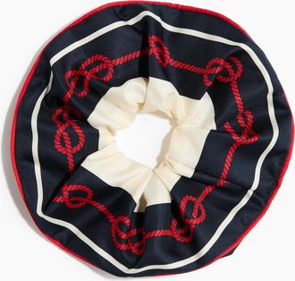 H&M Scrunchie aus Twill - Blue