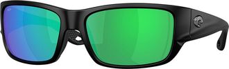 Costa 6S9132 Schoolie Polarized 913203 Mens Sunglasses Black Size 56