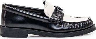 Jimmy Choo London Black Leather Loafers