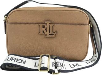 Ralph Lauren Pre-owned Cross Body Bags, female, Brown, Size: ONE SIZE Pre-owned Leather shoulder-bags