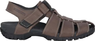 Mephisto Grijze Pewter Herensandaal - Heren - Sandalen - Grijs - 40 EU - Schoenen