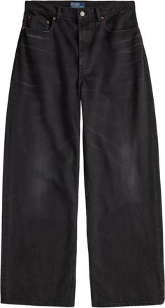 Polo Ralph Lauren Jeans a vita alta - Nero