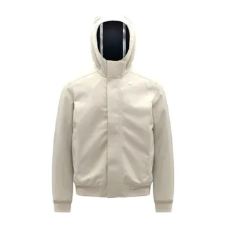 K-Way K-Way, Light Jackets, male, Beige, Size: L Giubbotto Joachim Bonded