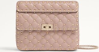 Valentino Garavani Medium Nappa Rockstud Spike Bag Wo