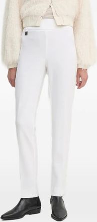 Joseph Ribkoff Pantaloni con placca logo - Bianco