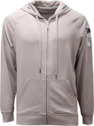 Spalding Sps 0Fe 111 Hooded Sweater - Heren - Vesten met rits - Grijs - S - Leer - Hoodies & sweatvesten