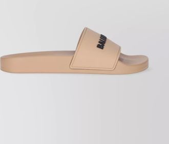 Balenciaga rubber pool slide sandals