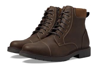 Dockers Dudley Mens Lace-up Boots Dark Brown : 11.5 D - Medium, Rubber