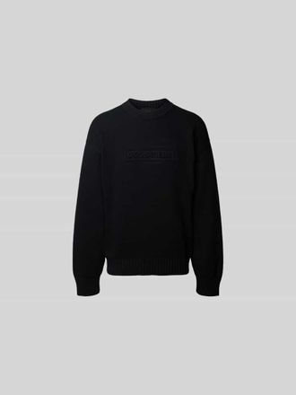 Dsquared2 Pullover in Strick-Optik in Black, Gr&ouml;&szlig;e L