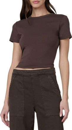 Joe's The Baby Tee in Cacao at Nordstrom, Size X-Large