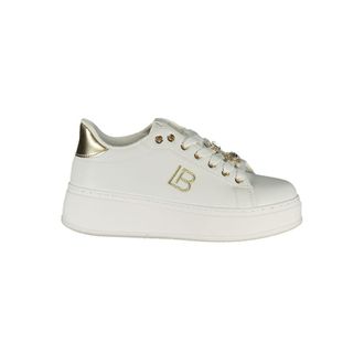 Laura Biagiotti Bianco Polyurethaan Dames Sneakers