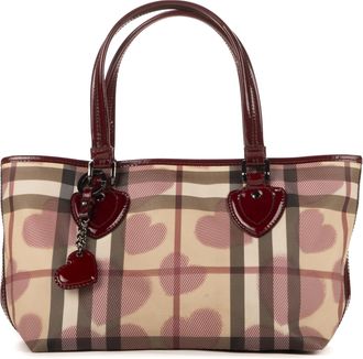 Burberry Heart Nova Check Schoudertas