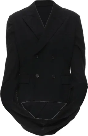 Comme Des Gar&ccedil;ons Comme des Garcons infinity loop sleeve double breasted blazer