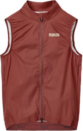 PEdALED Element Waterproof Vest Velogilet f&uuml;r Herren | rot