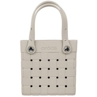 Crocs Small Woven Style Crocssbody Tote with Top Handles and removeable Crocssbody strap in New Meteor at Nordstrom