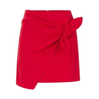 Elisabetta Franchi Dames, Rokken, Rood, Maat: S Poliester