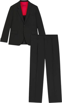 HUGO BOSS Karlo Pak - Heren - Business pakken - Zwart - XL - Tweed - Kostuums