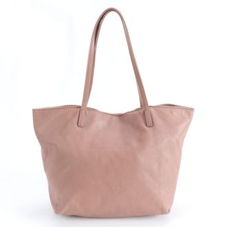 Loewe Pink Nappa Leather Shoulder Bag Tote Bag (Pre-Owned)