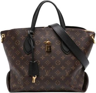 Louis Vuitton Pre-owned Flower Zipped Tote - Pre-owned - Mujer - Marr&oacute;n - ONE SIZE