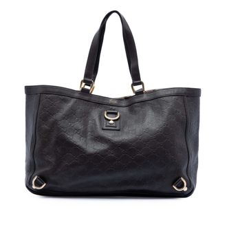 Gucci Brown Guccissima Abbey D Ring Tote