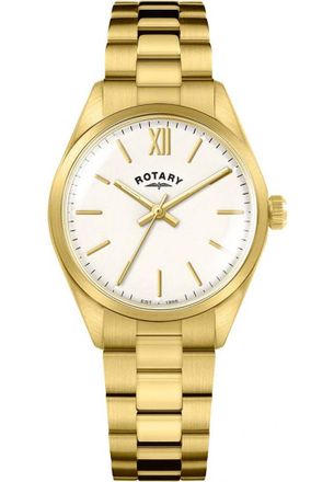 Rotary Womens RLB10006-01 Ladies Heritage Watch - Gold - One Size