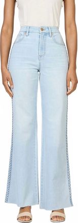 Dear John Denim Fiona Braided Jeans In Misty Cloud