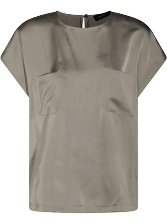 Fabiana Filippi satin blouse - Neutrals