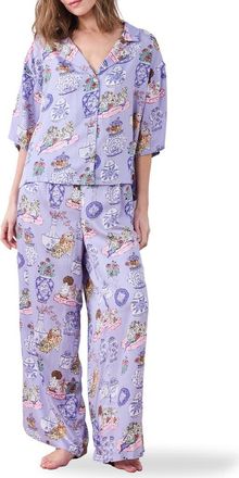 Printfresh Wildest Dreams Pajamas in Lavender Glaze at Nordstrom, Size X-Large