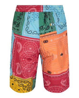 Marcelo Burlon Bandana Nylon Shorts