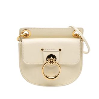 Chloé Pre-owned Cross Body Bags, female, White, Size: ONE SIZE Pre-owned Leather Crossbody Bag