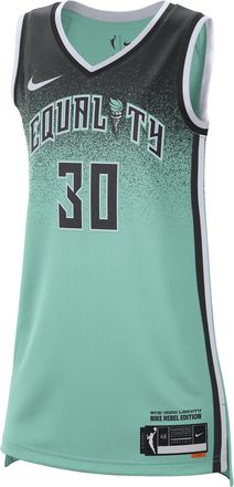 Nike Breanna Stewart New York Liberty Nike Womens Dri-FIT WNBA Victory Jersey in Green | FD0806-307